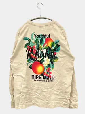 Refurbish/リファービッシュ/Tシャツ/カットソー/トップス/ベージュ/S