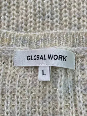 GLOBAL WORK/グローバルワーク/ニット/セーター/トップス/ベージュ/L