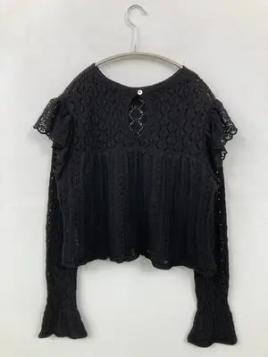 ZARA/ザラ/ニット/セーター/トップス/ブラック/USA M