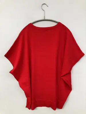 SOIGNIENNE/Tシャツ/カットソー/トップス/レッド/L