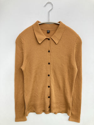 UNIQLO/ユニクロ/ニット/セーター/トップス/ベージュ/XL