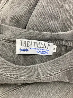 TREATMENT/スウェット/トップス/ブラック/S