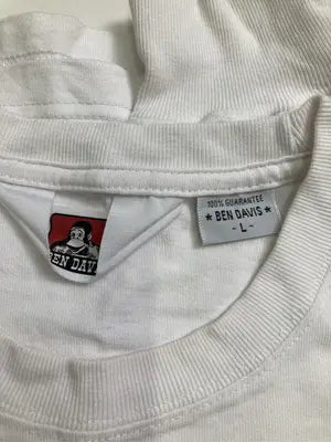 BEN DAVIS/ベンデイビス/Tシャツ/カットソー/トップス/ホワイト/L
