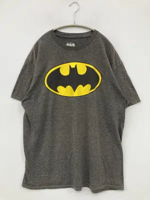 BATMAN/バットマン/Tシャツ/カットソー/トップス/グレー/L