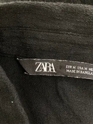ZARA/ザラ/シャツ/ブラウス/トップス/ブラック/M