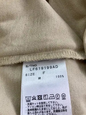 LOWRYS FARM/ローリーズファーム/Tシャツ/カットソー/トップス/ベージュ/FREE