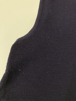KNIT/ニット/ベスト/トップス/ブラック