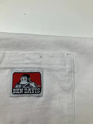 BEN DAVIS/ベンデイビス/Tシャツ/カットソー/トップス/ホワイト/M