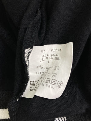 Leahmatin/Tシャツ/カットソー/トップス/ブラック/L