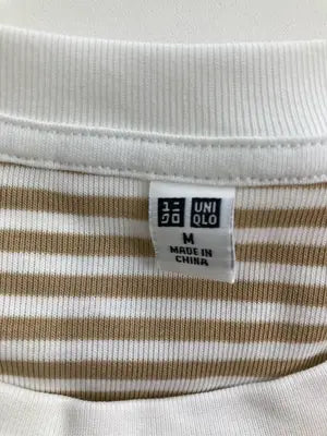 UNIQLO/ユニクロ/Tシャツ/カットソー/トップス/ベージュ/M