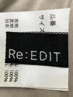Re:EDIT/リエディ/キャミソール/トップス/ベージュ/L