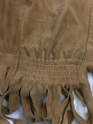 ノースリーブ/トップス/ブラウン