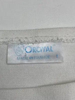 ORCIVAL/オーシバル/Tシャツ/カットソー/トップス/ホワイト/1