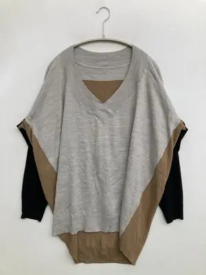 AZUL by MOUSSY/アズールバイマウジー/ニット/セーター/トップス/グレー/M