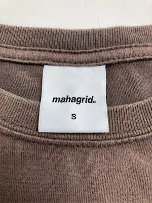 mahagrid/マハグリッド/Tシャツ/カットソー/トップス/ブラウン/S