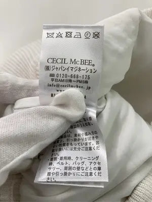 CECIL McBEE/セシルマクビー/ショート/ミニスカート/スカート/ホワイト/M