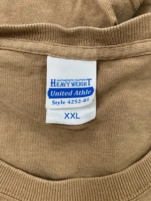 United Athle/ユナイテッドアスレ/Tシャツ/カットソー/トップス/ブラウン/XXL