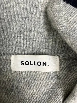 SOLLON./ソルロン/カーディガン/ボレロ/トップス/グレー/F