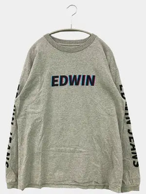 EDWIN/エドウィン/Tシャツ/カットソー/トップス/グレー/M