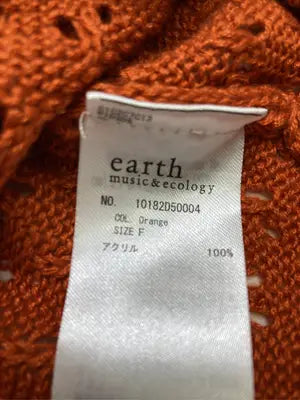 earth/アース/カーディガン/ボレロ/トップス/レッド/F