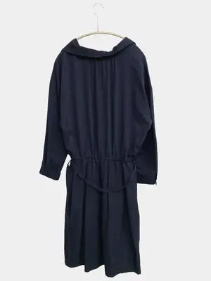 NATURAL BEAUTY BASIC/ナチュラルビューティーベーシック/シャツワンピース/ワンピース/ドレス/ネイビー/M
