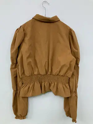 ZARA/ザラ/シャツ/ブラウス/トップス/ブラウン/EUR S