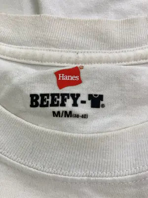 Hanes/ヘインズ/Tシャツ/カットソー/トップス/ホワイト/M