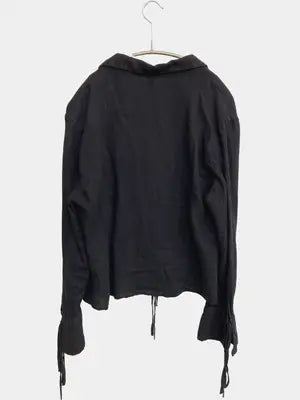 ZARA/ザラ/シャツ/ブラウス/トップス/ブラック/USA L