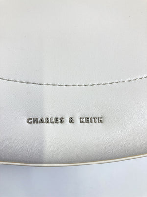 CHARLES & KEITH/チャールズアンドキース/ハンドバッグ/バッグ/ホワイト