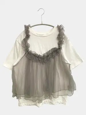 BONLECILL/ボンルシール/Tシャツ/カットソー/トップス/グレー/F