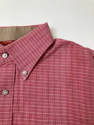 Hush Puppies/ハッシュパピー/シャツ/ブラウス/トップス/レッド/L