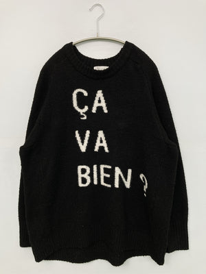 SIMPLICITE/サンプリシテ/ニット/セーター/トップス/ブラック/F