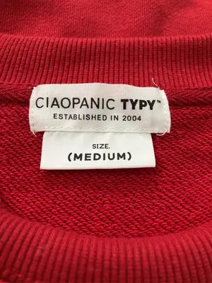CIAOPANIC TYPY/チャオパニックティピー/スウェット/トップス/レッド/M