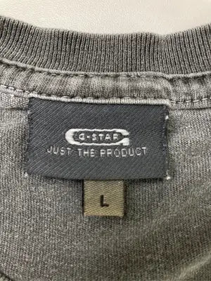 G-STAR/ジースター/Tシャツ/カットソー/トップス/グレー/L