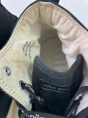 niko and .../ニコアンド/スニーカー/シューズ/ブラック/M