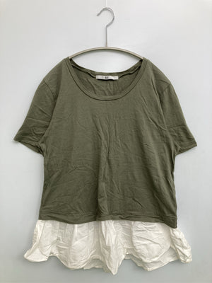 sly/スライ/Tシャツ/カットソー/トップス/カーキ/2