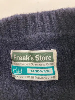 FREAK'S STORE/フリークスストア/ニット/セーター/トップス/ネイビー/F