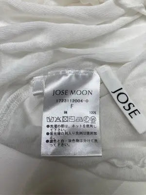 JOSEMOON/Tシャツ/カットソー/トップス/ホワイト/F