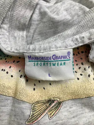 HARBORSIDE GRAPHICS/Tシャツ/カットソー/トップス/グレー/L