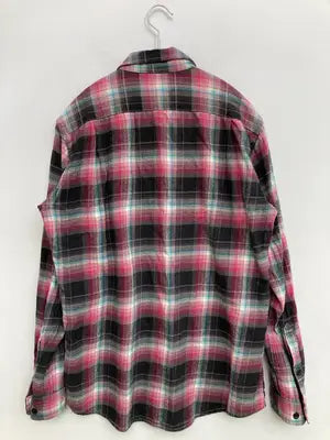 FLANNEL/フランネル/シャツ/ブラウス/トップス/レッド/S