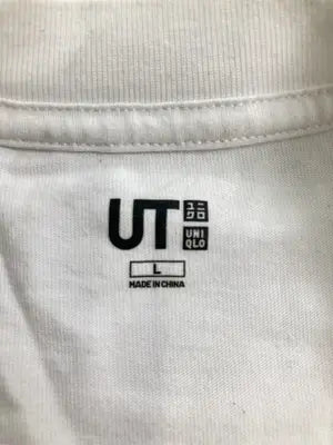 UNIQLO UT/ユニクロユーティー/Tシャツ/カットソー/トップス/ホワイト/L