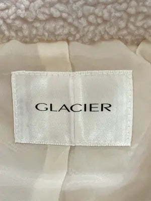 GLACIER/グラシア/ノーカラーコート/ジャケット/アウター/ホワイト/M