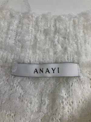 ANAYI/アナイ/ニット/セーター/トップス/ホワイト/38