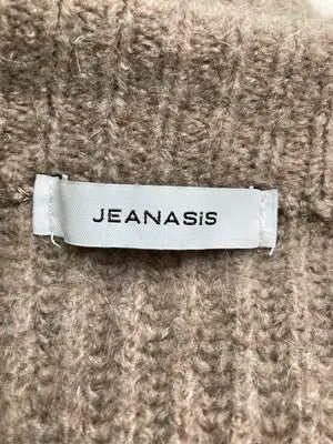 JEANASIS/ジーナシス/ニット/セーター/トップス/ブラウン/F