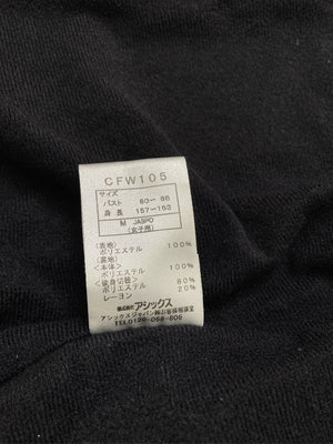 asics/アシックス/ジャージ/トラックジャケット/トップス/ブラック/M