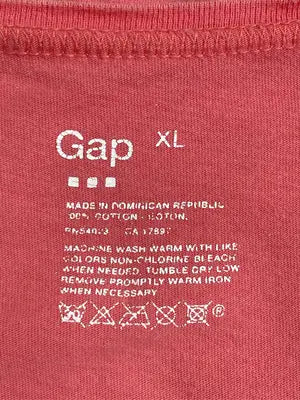 GAP/ギャップ/Tシャツ/カットソー/トップス/レッド/XL
