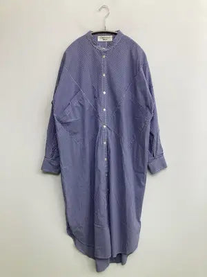 bonbazaar/シャツワンピース/ワンピース/ドレス/ブルー/F