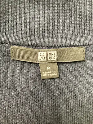 UNIQLO/ユニクロ/ニット/セーター/トップス/ネイビー/M