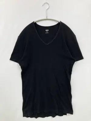 UNIQLO/ユニクロ/Tシャツ/カットソー/トップス/ブラック/M