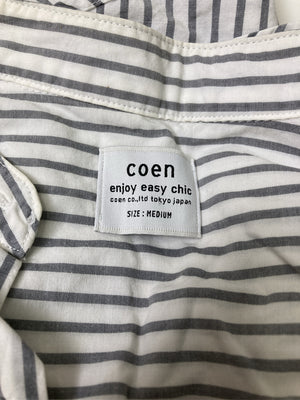 coen/コーエン/シャツ/ブラウス/トップス/ホワイト/M